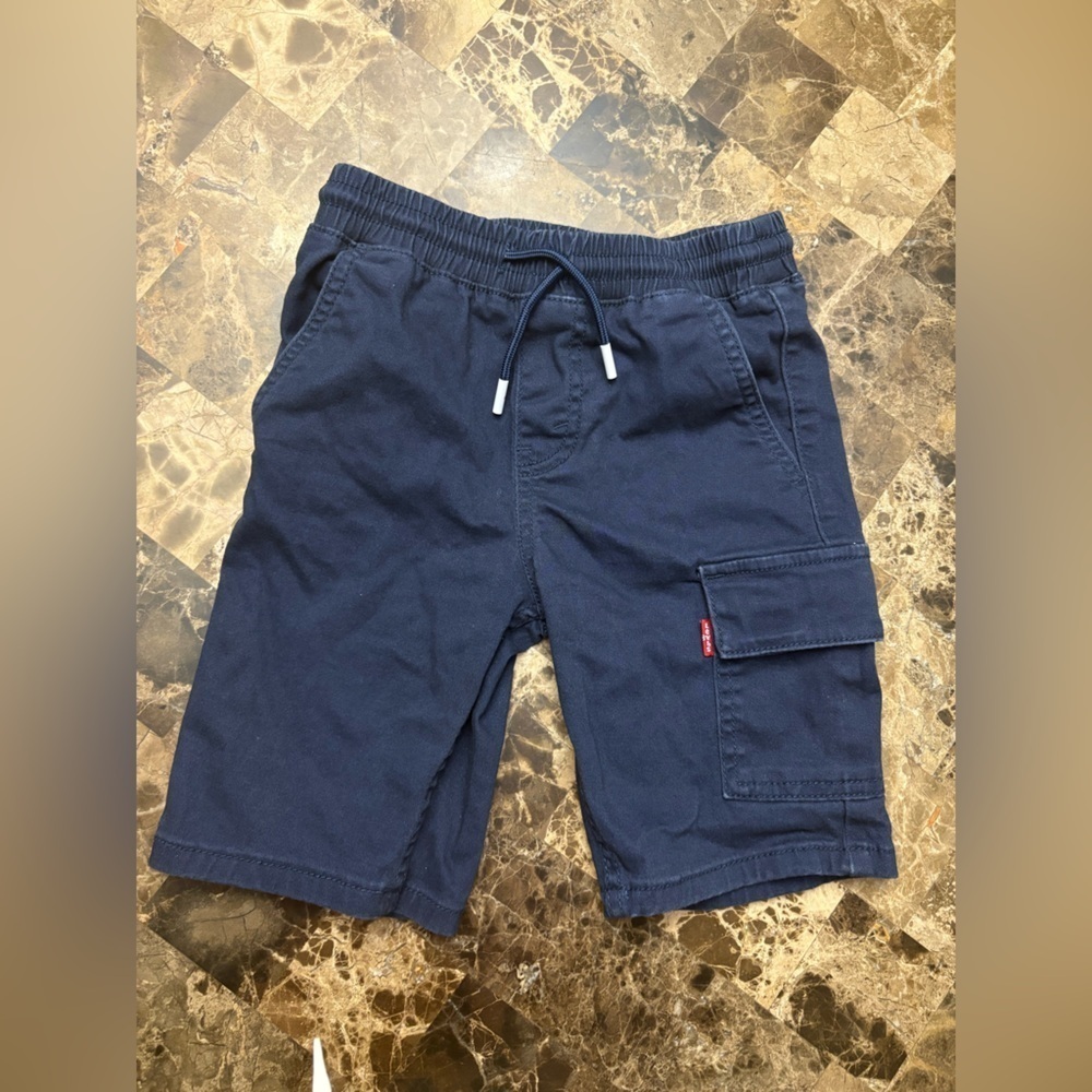 Levi's Kids Navy Cargo Shorts